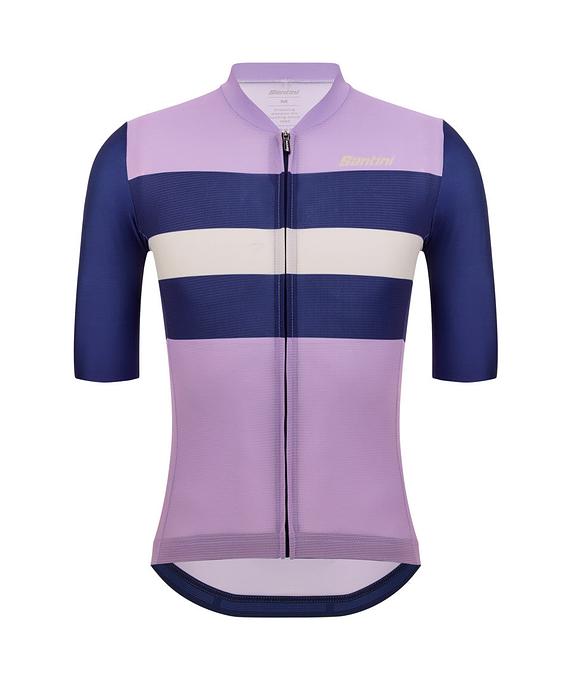 Santini Bengal Unisex Cycling Jersey (Navy Blue)