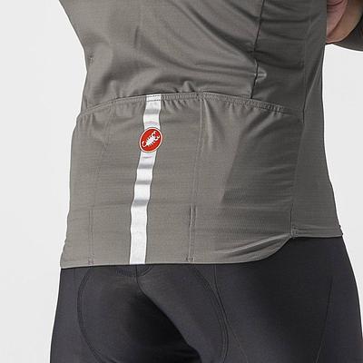 Castelli Pro Thermal Mid LS Mens Cycling Jersey (Nickel Grey)