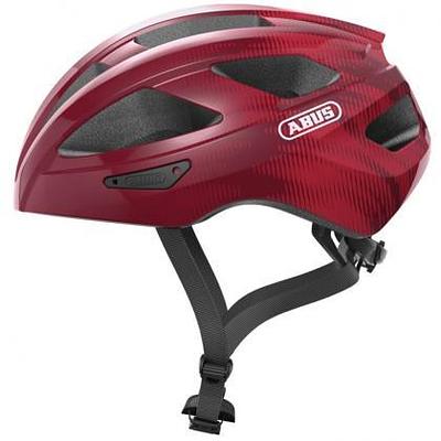 Abus Macator Road Cycling Helmet (Bordeaux Red)