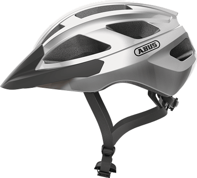 Abus Macator Road Cycling Helmet (Gleam Silver)