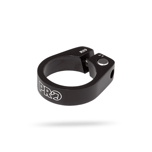 PRO Bike Gear Alloy Bolt On Seat Post Clamp (Black)