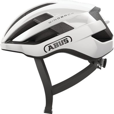 Abus Wingback Road Cycling Helmet (Shiny White)