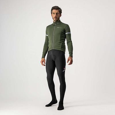 Castelli Fondo 2 Mens Cycling Jersey (Military Green/Silver Reflex)