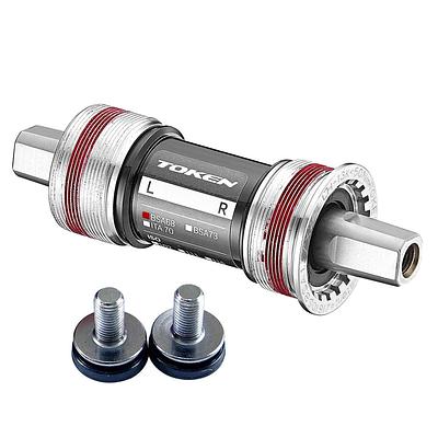 Token JIS Square Tappered CRO Axel Alloy Cups Bottom Bracket