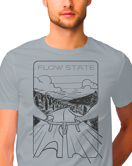 Sport Canvas Flowstate Road Bound Classic Fit Unisex T-Shirt