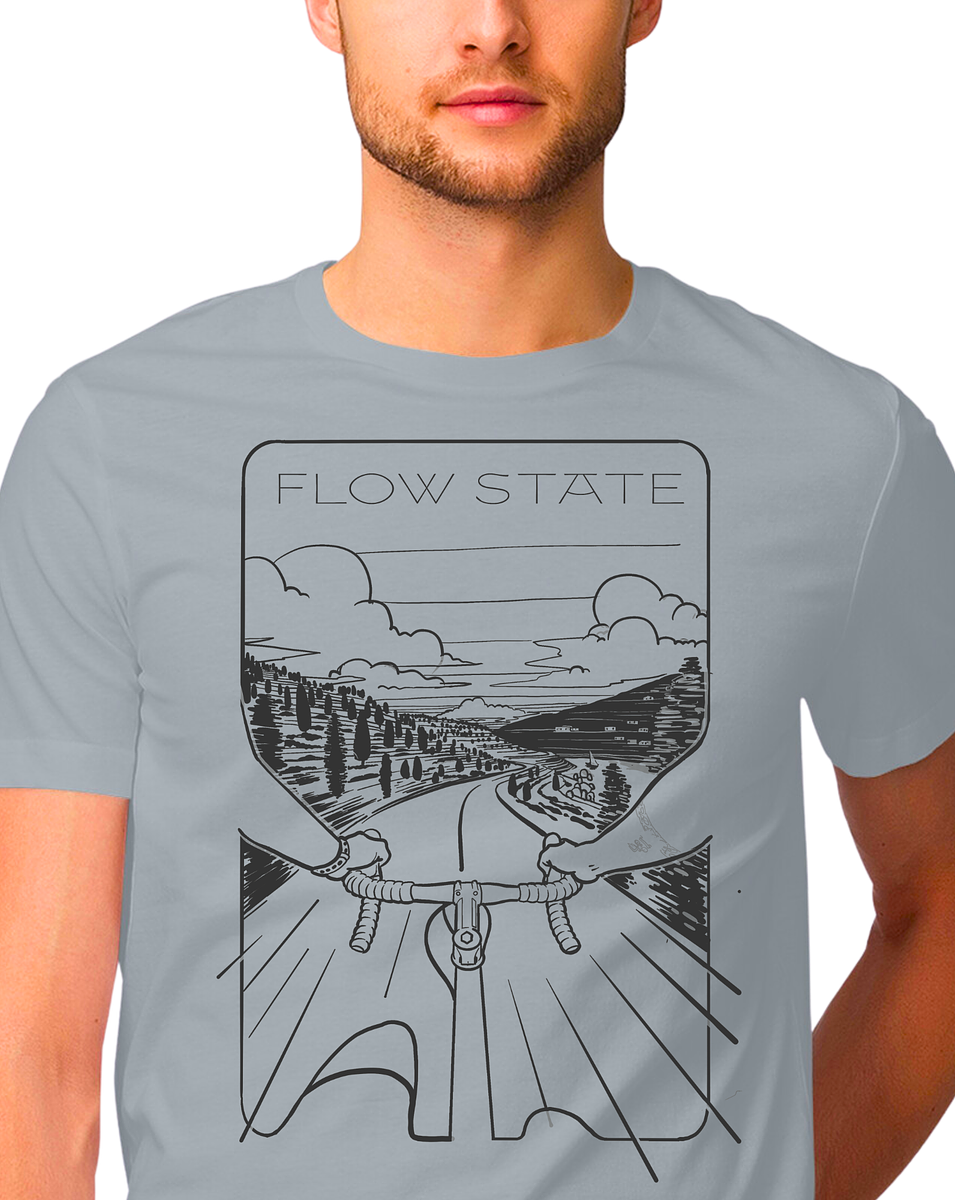 Sport Canvas Flowstate Road Bound Classic Fit Unisex T-Shirt