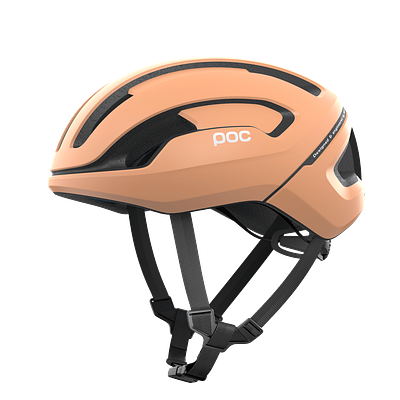 POC Omne Air Spin Road Cycling Helmet (Uranium Black/Fluorite Green Matt)