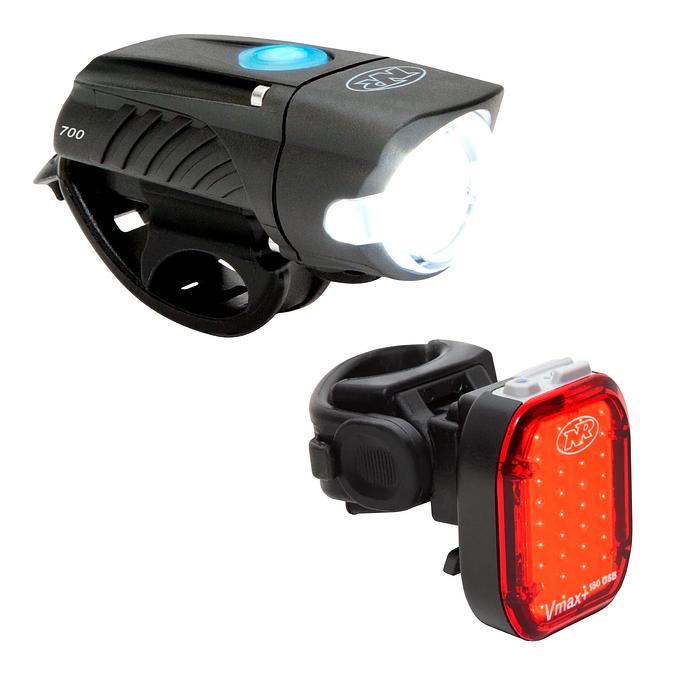 NiteRider Swift 700 and Vmax Plus 180 Combo Light