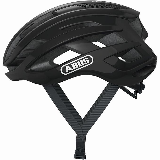 Abus Airbreaker Road Cycling Helmet (Shiny Black)