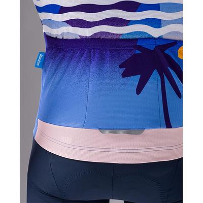 Santini TDF Paris Nice Mens Cycling Jersey (Print)