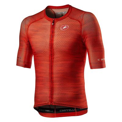 Castelli Climber's 3.0 Mens Cycling Jersey (Fiery Red)