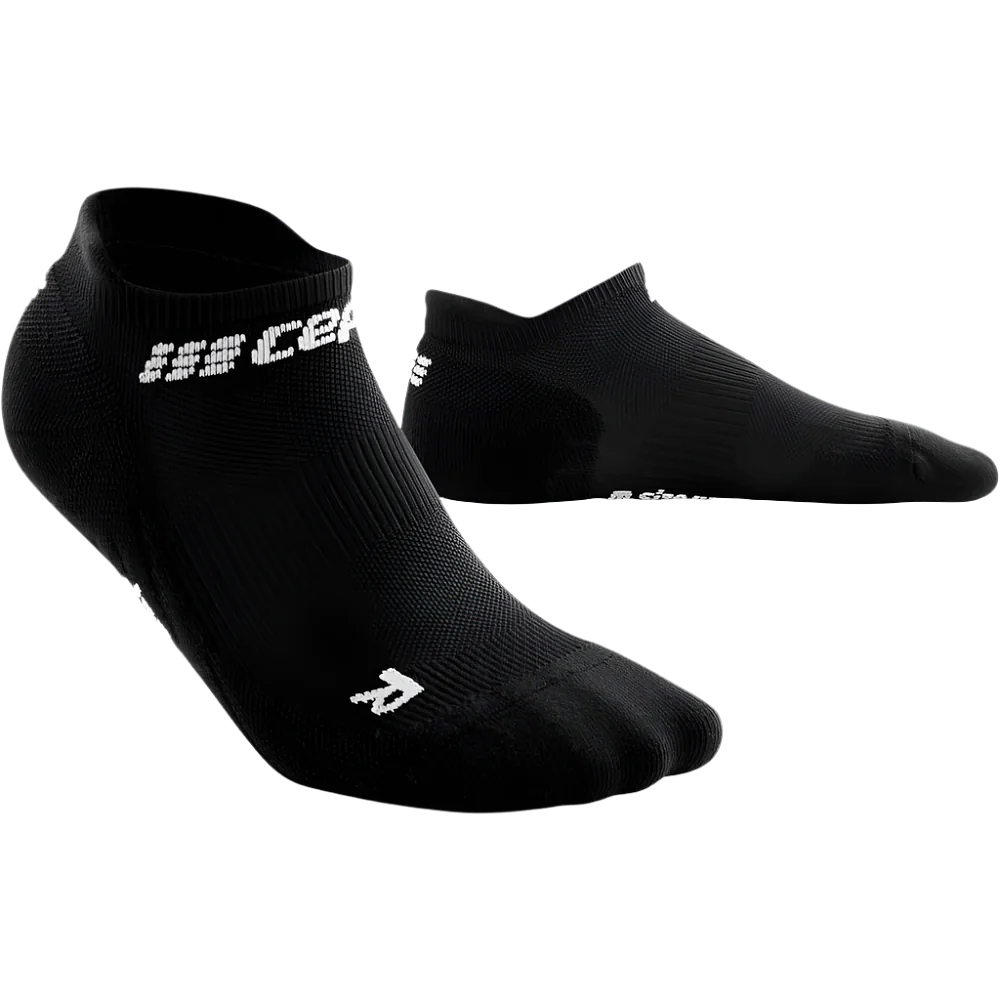CEP Compression The Run No Show 4.0 Women's Running Socks (Black)