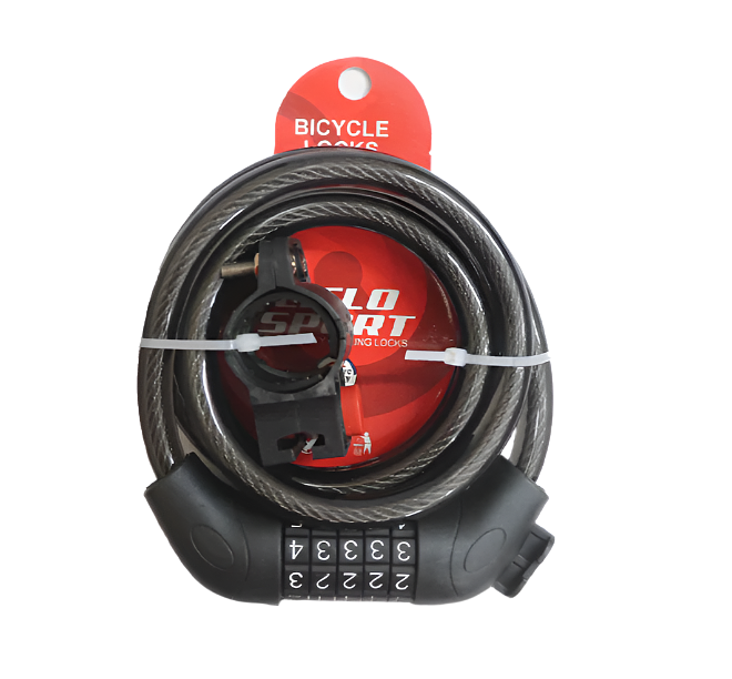 Ciclosport Numeric Lock (Black)