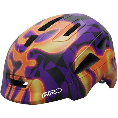 Giro Scamp II Kids Road Cycling Helmet (Purple Lava)