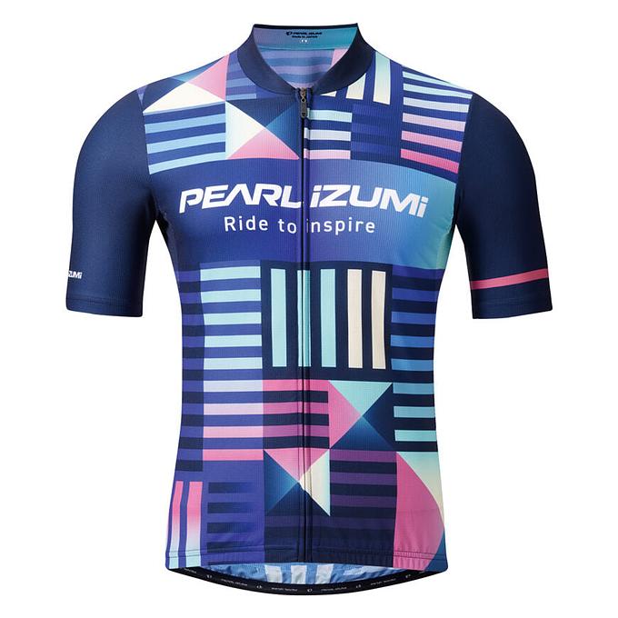 Pearl Izumi Printed Men's Cycling Jersey (Spectrum Pearl)