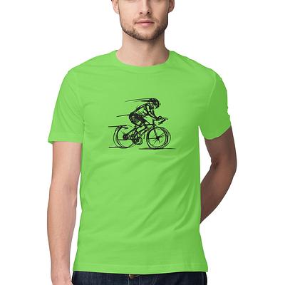 Sport Canvas Bike Sketch Classic Fit Unisex T-Shirt