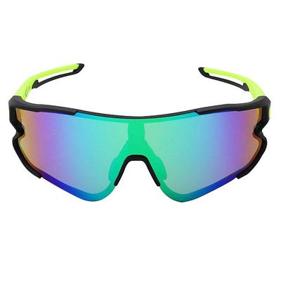 Zakpro Professional Outdoor Sport Sunglasses (Fluorescent Green)