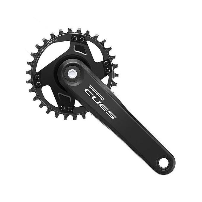 Shimano Cues FC-U4000-1 Square Taper Crankset (Black)