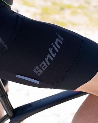 Santini Gravel Mens Cycling Bibshort (Black)