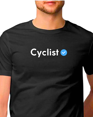 Sport Canvas Verified Cyclist Classic Fit Unisex T-Shirt