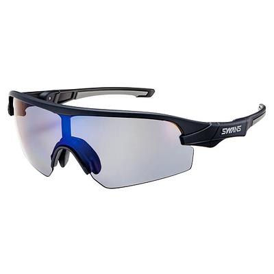 Swans STX DA-0151 Sport Sunglasses (Polarized Smoke/Matt Black)