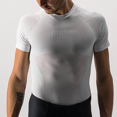 Castelli Seamless SS Mens Cycling Baselayer (White)