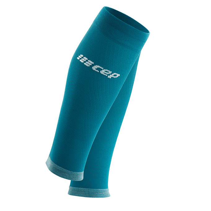 CEP Ultralight Compression Women's Calf Sleeves (Petrol/Light Grey)