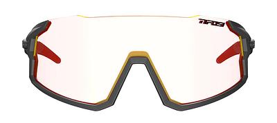 Tifosi Stash Sport Sunglasses (Clarion Red Fototec/Matte Gunmetal)