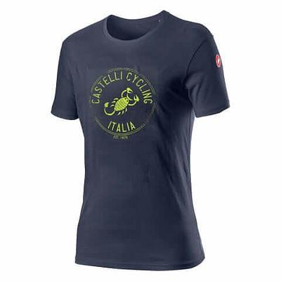 Castelli Armando T-shirt (Dark Steel Blue)