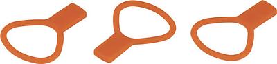 Ortlieb Frame-Pack RC Rubber Tensioning Bands (Red)