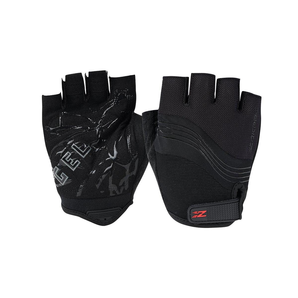 Zakpro Gel Series Unisex Cycling Gloves (Black)