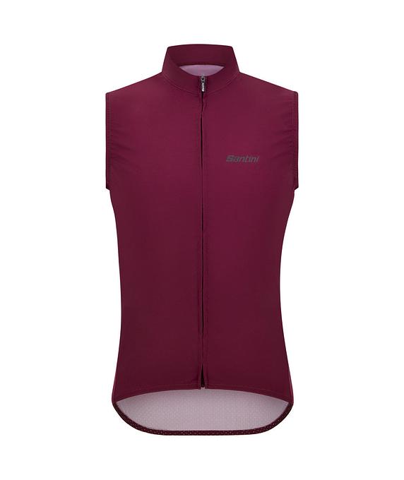 Santini Ready To Ride Unisex Cycling Vest (Burgundy)