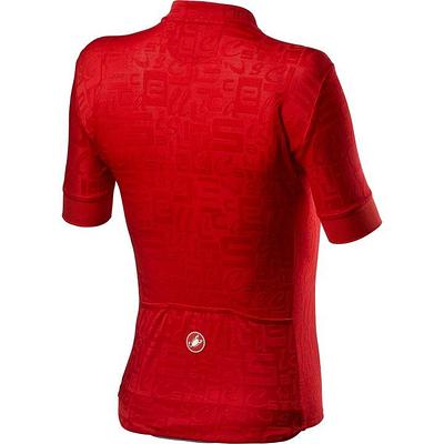 Castelli Promessa Jacquard Women's Cycling Jersey (Red)