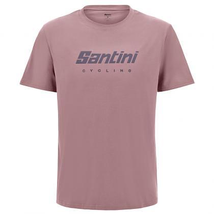Santini Branded Unisex Casual T-Shirt (Pink)