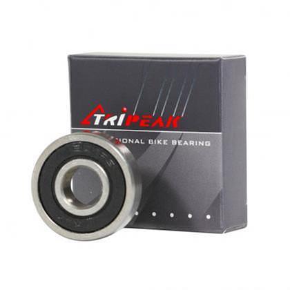 Tripeak ABEC3 High Precision Steel Bearing (Silver/Black)