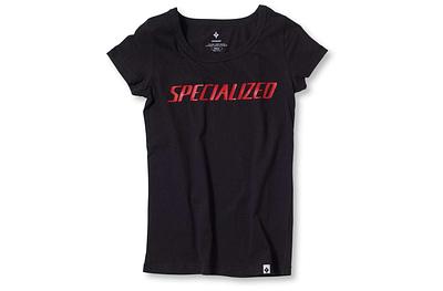 Specialized Women's Tee Podium (Black/Red)