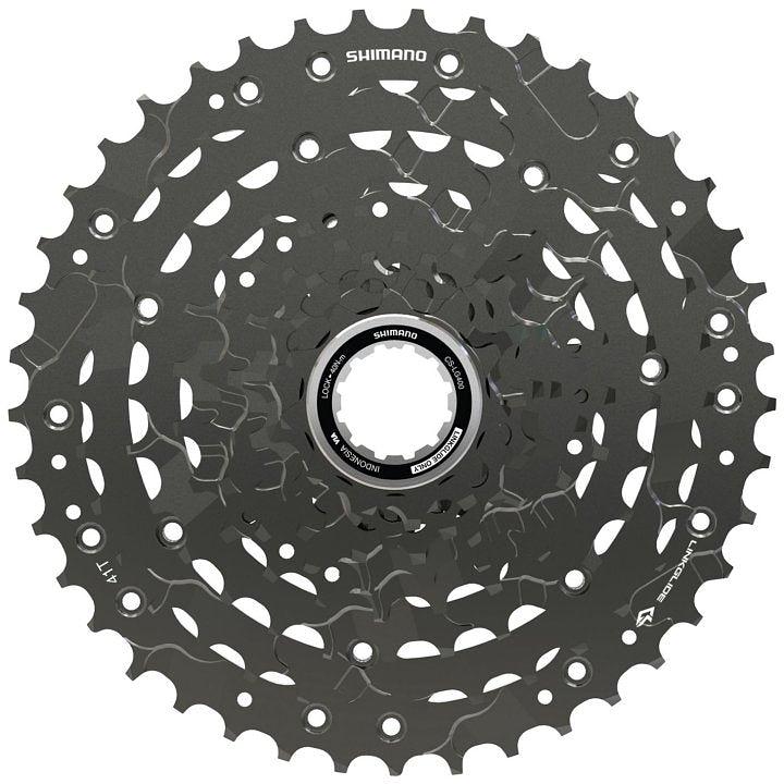 Shimano Cues CS-LG400 9 Speed Cassette (Black)