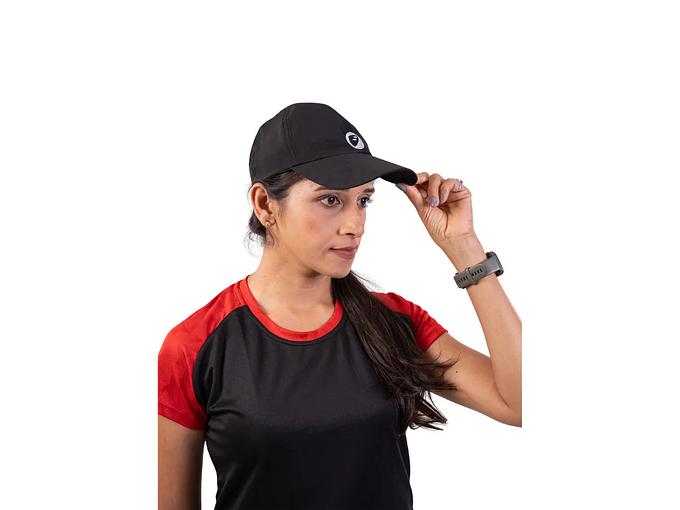 Apace Streak Unisex Running Cap (Black)