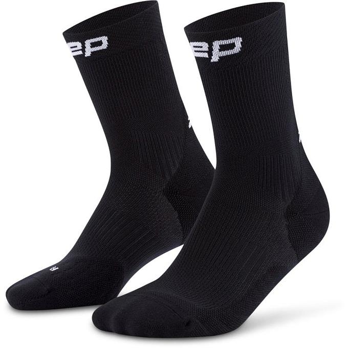 CEP Compression Core Run Mid Cut 5.0 Men's Compression Socks (Black)