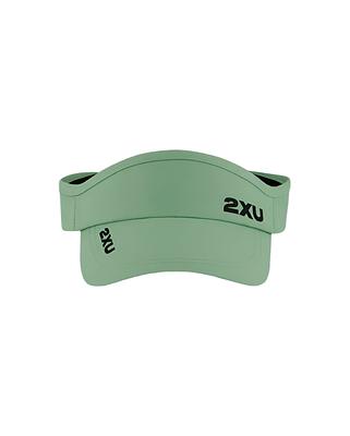 2XU UQ5686F Run Visor Cap (Digital Mint/Black)