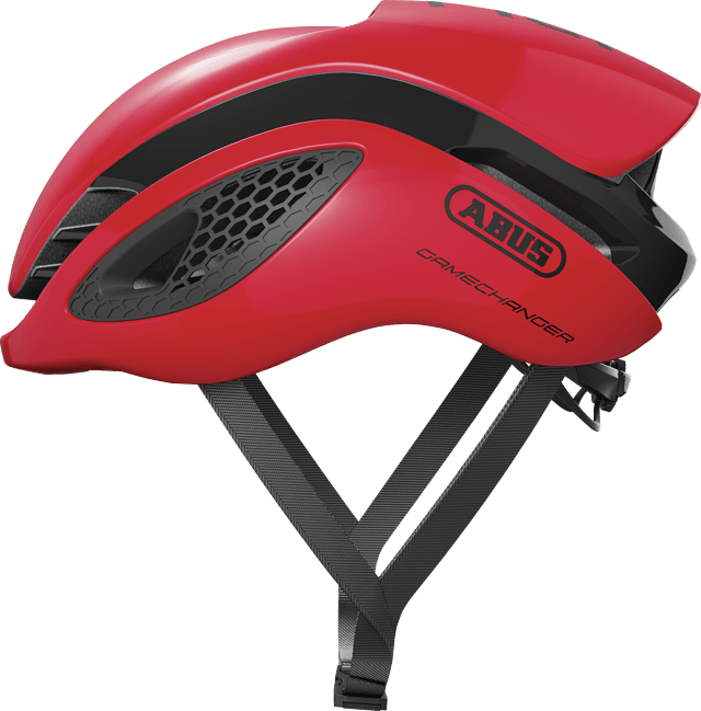Abus Game Changer Road Cycling Helmet (Blaze Red)