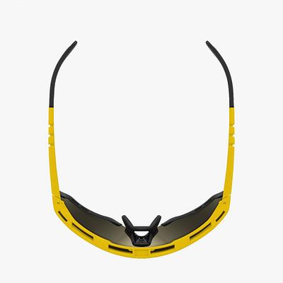 Scicon Aeroshade XL Sport Sunglasses (Multimirror Bronze/Yellow Gloss)