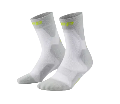 CEP Compression Core Run Mid Calf Padded Unisex Compression Socks (Grey)