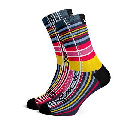 Sox Footwear Venda Heritage Crew Socks Unisex Multi Sport Socks (Print)