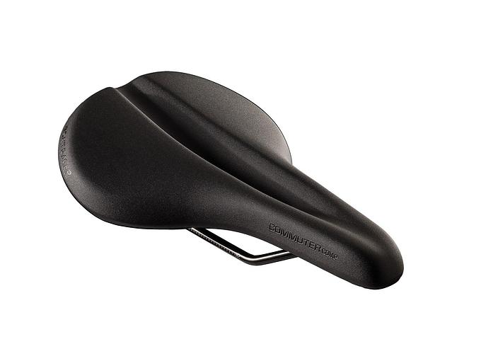 Bontrager Commuter Comp Bike Saddle (Black)