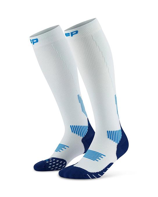 CEP Compression Core Run Tall 5.0 Women's Compression Socks (Ice/Blue)