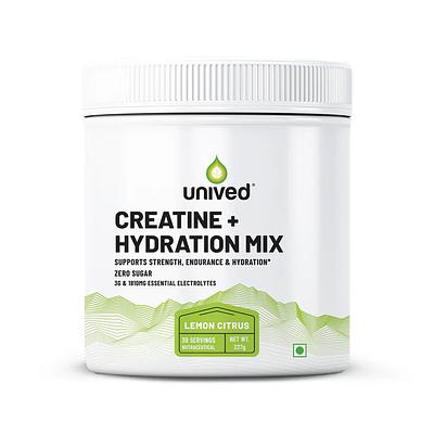 Unived Creatine Plus Hydration Powder (Lemon Citrus)