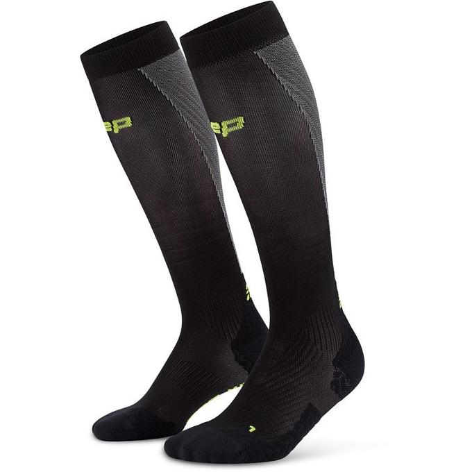 CEP Compression Core Run Ultralight 4.0 Women's Compression Socks (Black/Grey)