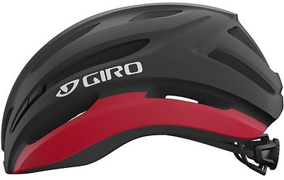 Giro Isode II Road Cycling Helmet (Matte Black/Red)