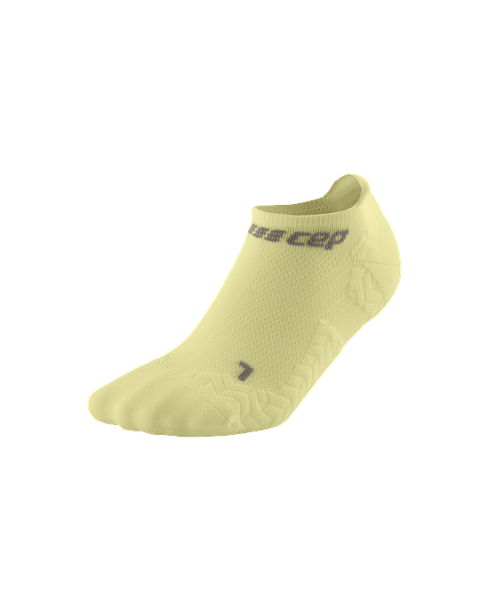 CEP Compression Ultralight No Show Men's Running Socks (Ultralight Lime)
